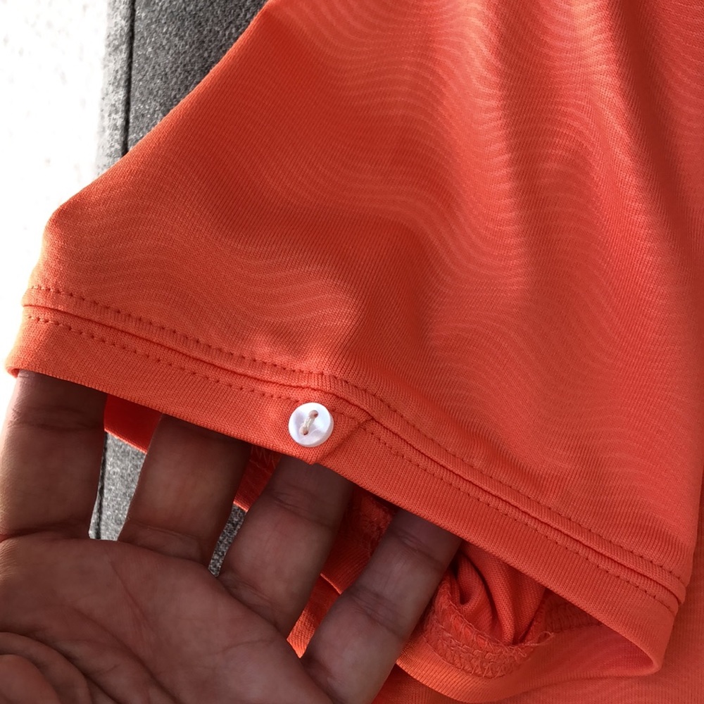 NWT! - PEBBLE BEACH Performance V-Neck Polo - Picture 6 of 9